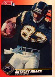 1991 Score Football "Main Set" Cards #251 to #500 Rookies and Veterans - Picture 240 of 499