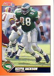 1991 Score Football "Main Set" Cards #251 to #500 Rookies and Veterans - Picture 242 of 499