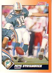 1991 Score Football "Main Set" Cards #251 to #500 Rookies and Veterans - Picture 244 of 499