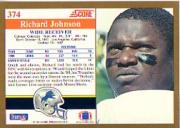 1991 Score Football "Main Set" Cards #251 to #500 Rookies and Veterans - Picture 249 of 499
