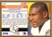 1991 Score Football "Main Set" Cards #251 to #500 Rookies and Veterans - Picture 255 of 499