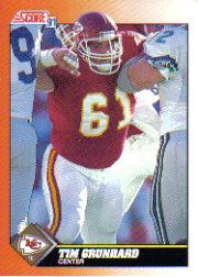1991 Score Football "Main Set" Cards #251 to #500 Rookies and Veterans - Picture 258 of 499