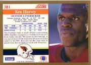 1991 Score Football "Main Set" Cards #251 to #500 Rookies and Veterans - Picture 263 of 499