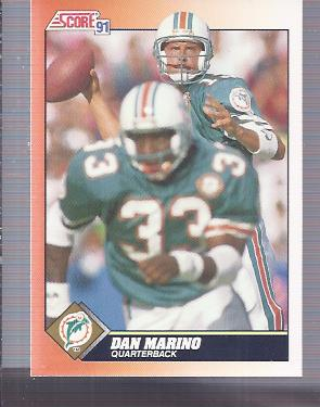 1991 Score Football "Main Set" Cards #251 to #500 Rookies and Veterans - Picture 270 of 499