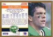 1991 Score Football "Main Set" Cards #251 to #500 Rookies and Veterans - Picture 272 of 499