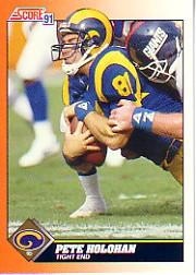 1991 Score Football "Main Set" Cards #251 to #500 Rookies and Veterans - Picture 275 of 499
