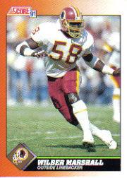 1991 Score Football "Main Set" Cards #251 to #500 Rookies and Veterans - Picture 283 of 499
