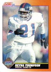 1991 Score Football "Main Set" Cards #251 to #500 Rookies and Veterans - Picture 287 of 499