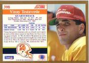 1991 Score Football "Main Set" Cards #251 to #500 Rookies and Veterans - Picture 296 of 499