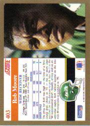 1991 Score Football "Main Set" Cards #251 to #500 Rookies and Veterans - Picture 306 of 499