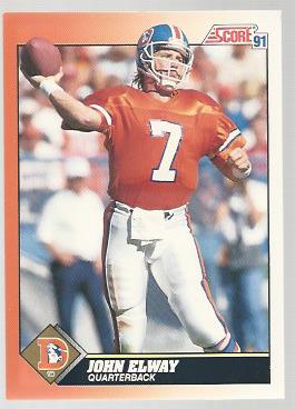 1991 Score Football "Main Set" Cards #251 to #500 Rookies and Veterans - Picture 319 of 499