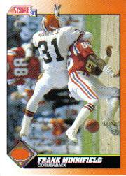1991 Score Football "Main Set" Cards #251 to #500 Rookies and Veterans - Picture 326 of 499