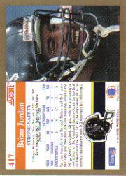 1991 Score Football "Main Set" Cards #251 to #500 Rookies and Veterans - Picture 333 of 499