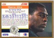 1991 Score Football "Main Set" Cards #251 to #500 Rookies and Veterans - Picture 339 of 499