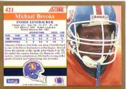 1991 Score Football "Main Set" Cards #251 to #500 Rookies and Veterans - Picture 341 of 499