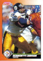 1991 Score Football "Main Set" Cards #251 to #500 Rookies and Veterans - Picture 345 of 499