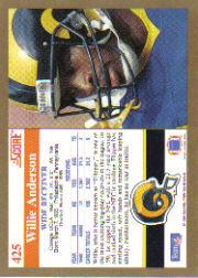 1991 Score Football "Main Set" Cards #251 to #500 Rookies and Veterans - Picture 349 of 499