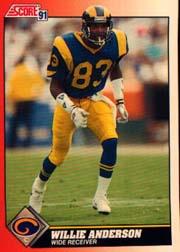 1991 Score Football "Main Set" Cards #251 to #500 Rookies and Veterans - Picture 348 of 499