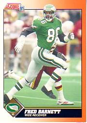 1991 Score Football "Main Set" Cards #251 to #500 Rookies and Veterans - Picture 356 of 499