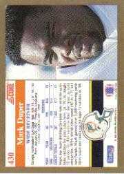 1991 Score Football "Main Set" Cards #251 to #500 Rookies and Veterans - Picture 359 of 499
