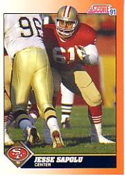 1991 Score Football "Main Set" Cards #251 to #500 Rookies and Veterans - Picture 366 of 499