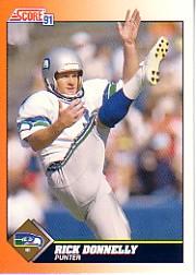 1991 Score Football "Main Set" Cards #251 to #500 Rookies and Veterans - Picture 382 of 499