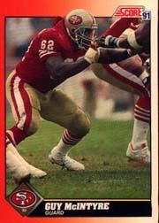 1991 Score Football "Main Set" Cards #251 to #500 Rookies and Veterans - Picture 384 of 499