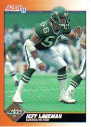 1991 Score Football "Main Set" Cards #251 to #500 Rookies and Veterans - Picture 386 of 499