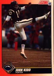 1991 Score Football "Main Set" Cards #251 to #500 Rookies and Veterans - Picture 392 of 499