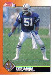 1991 Score Football "Main Set" Cards #251 to #500 Rookies and Veterans - Picture 394 of 499