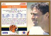 1991 Score Football "Main Set" Cards #251 to #500 Rookies and Veterans - Picture 401 of 499