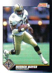 1991 Score Football "Main Set" Cards #251 to #500 Rookies and Veterans - Picture 400 of 499