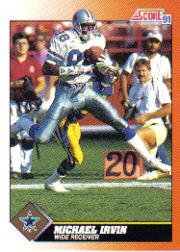 1991 Score Football "Main Set" Cards #251 to #500 Rookies and Veterans - Picture 402 of 499