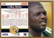 1991 Score Football "Main Set" Cards #251 to #500 Rookies and Veterans - Picture 411 of 499