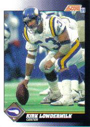 1991 Score Football "Main Set" Cards #251 to #500 Rookies and Veterans - Picture 414 of 499