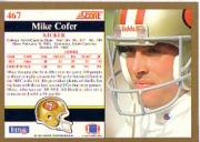 1991 Score Football "Main Set" Cards #251 to #500 Rookies and Veterans - Picture 433 of 499