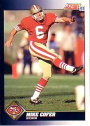 1991 Score Football "Main Set" Cards #251 to #500 Rookies and Veterans - Picture 432 of 499