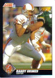 1991 Score Football "Main Set" Cards #251 to #500 Rookies and Veterans - Picture 434 of 499