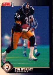 1991 Score Football "Main Set" Cards #251 to #500 Rookies and Veterans - Picture 436 of 499