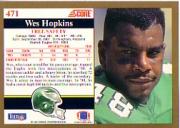 1991 Score Football "Main Set" Cards #251 to #500 Rookies and Veterans - Picture 441 of 499