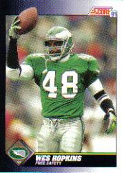 1991 Score Football "Main Set" Cards #251 to #500 Rookies and Veterans - Picture 440 of 499