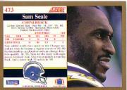 1991 Score Football "Main Set" Cards #251 to #500 Rookies and Veterans - Picture 445 of 499