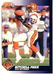 1991 Score Football "Main Set" Cards #251 to #500 Rookies and Veterans - Picture 450 of 499