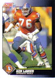 1991 Score Football "Main Set" Cards #251 to #500 Rookies and Veterans - Picture 452 of 499
