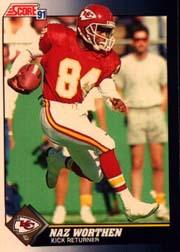1991 Score Football "Main Set" Cards #251 to #500 Rookies and Veterans - Picture 454 of 499