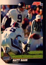 1991 Score Football "Main Set" Cards #251 to #500 Rookies and Veterans - Picture 460 of 499