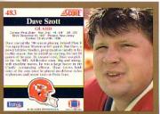 1991 Score Football "Main Set" Cards #251 to #500 Rookies and Veterans - Picture 465 of 499