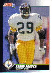 1991 Score Football "Main Set" Cards #251 to #500 Rookies and Veterans - Picture 466 of 499
