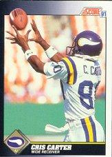 1991 Score Football "Main Set" Cards #251 to #500 Rookies and Veterans - Picture 472 of 499
