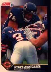 1991 Score Football "Main Set" Cards #251 to #500 Rookies and Veterans - Picture 482 of 499